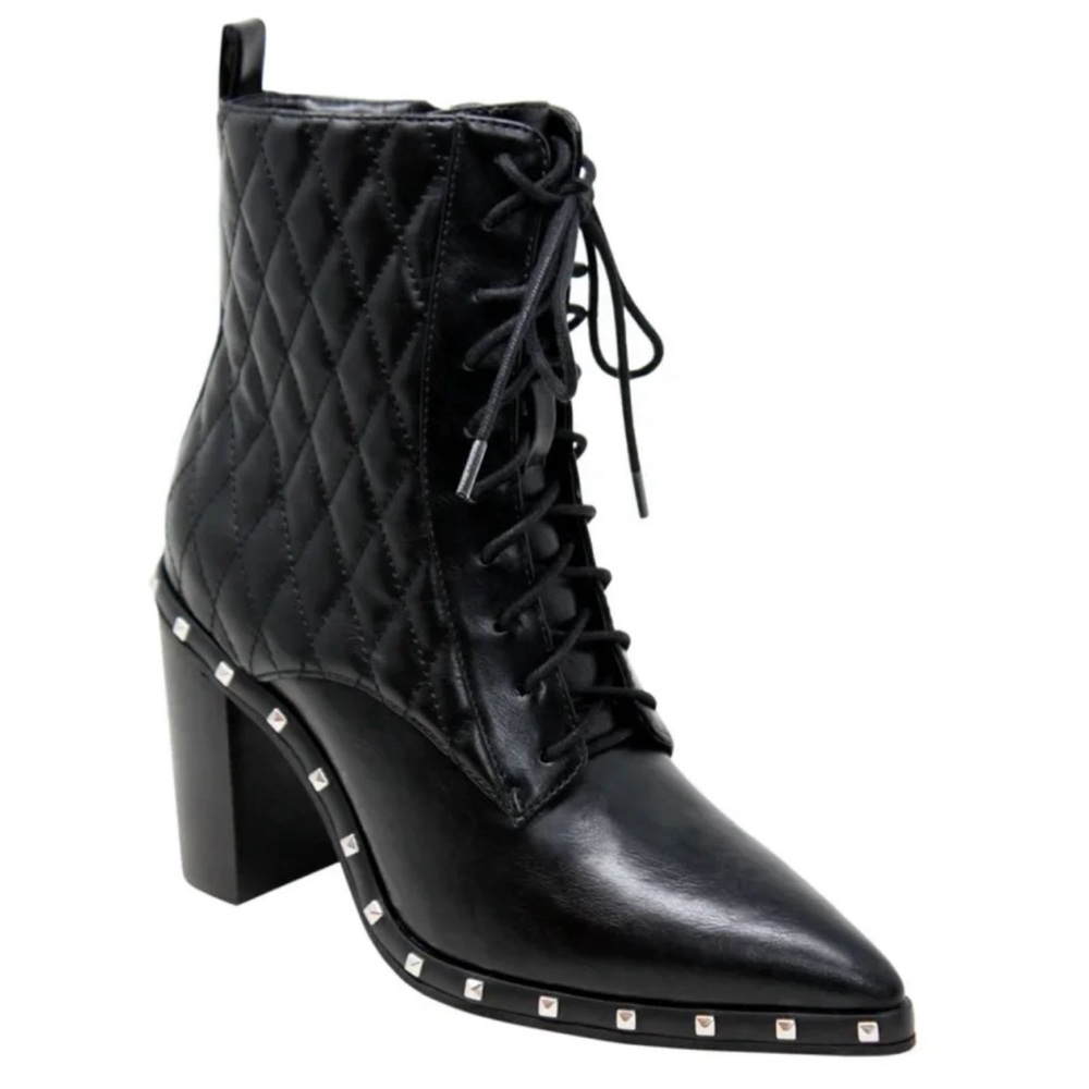 ****SOLD****Charles & David Quilted Booties - Size 6.5 - Picture 1 of 9